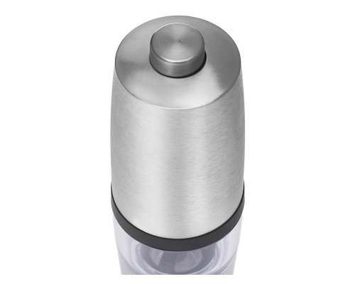 Mill electric spice Yoyony Origanum, battery operated, silver (875610)