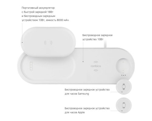 Устройство зарядное Rombica NEO Deskstation Pro