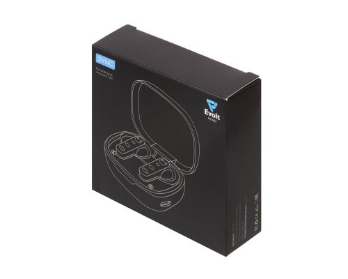 Headphones wireless Evolt Tws wireless Sync, black (591917)