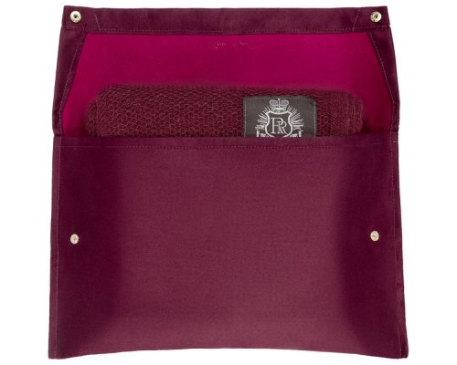 Blanket Rene Royal Medley, red