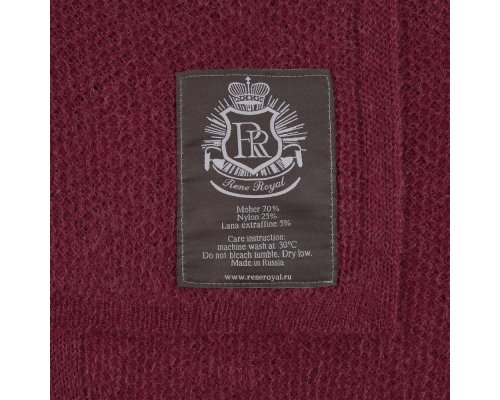 Blanket Rene Royal Medley, red