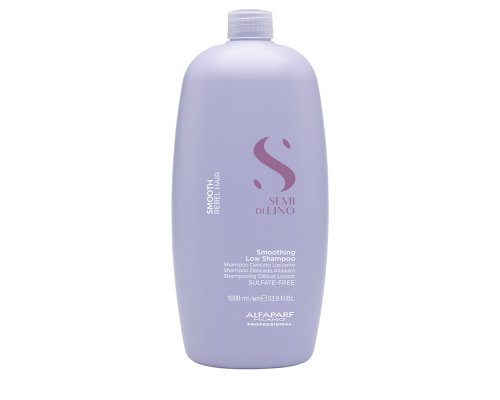 Шампунь для непослушных волос деликатный разглаживающий Alfaparf SDL Smoothing Low Shampoo, 1000 мл