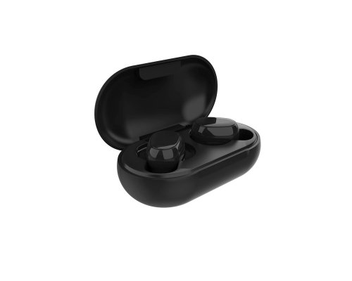 Наушники беспроводные Hiper Tws Oki Black (HTW-LX1) Bluetooth 5.0 гарнитура, черный (521000)
