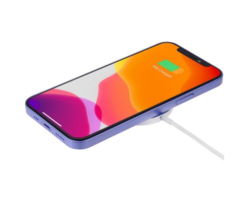 Wireless charger with magnets Uniscend Magmate silver RA-141020