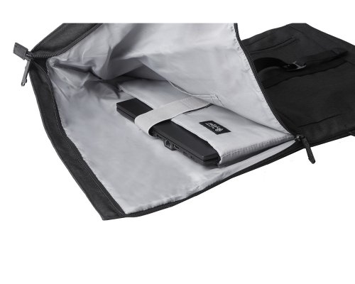 Backpack Voyager Teen for a 15.6" laptop with a side zipper, dark gray (932140)