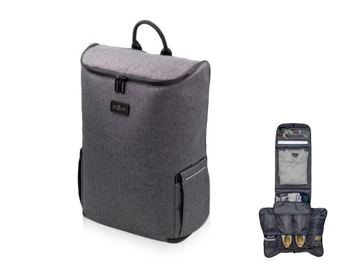 Backpack organizer waterproof Brand Charger Marco Polo for laptop 15.6", grey (936028)