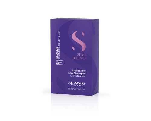 Anti-yellow tinting hair shampoo Alfaparf Anti-Yellow Low Shampoo, 250 ml