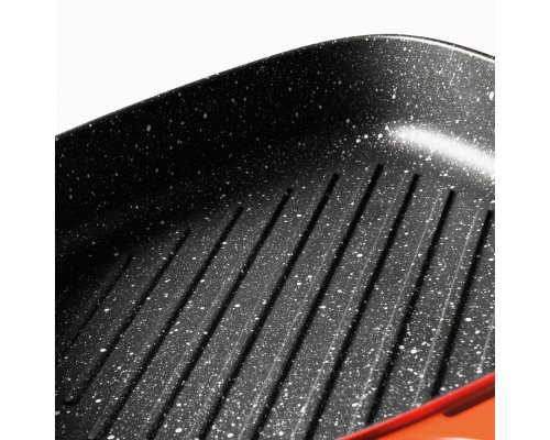 Grill pan Berghoff Gem 24 cm 2.3 L red 2307412