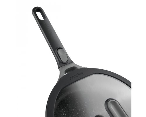 Saucepan with lid Berghoff Gem 28 cm 4,6 L grey 2307421