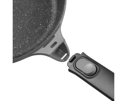 Saucepan with lid Berghoff Gem 28 cm 4,6 L grey 2307421