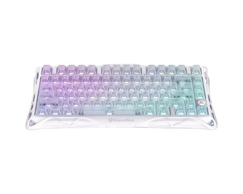 Keyboard Gravastar Mercury K1 Lite Mint pink-blue