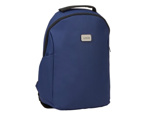 Рюкзак Voyager Sofit для ноутбука из экокожи, 34x14x44 см, синий (935712)