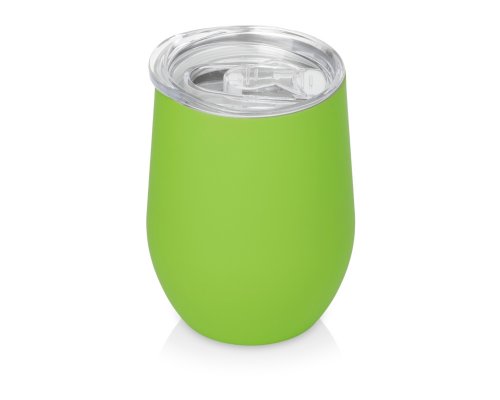 Gift set with thermocup and powerbank Color It C2, 10000 mAh, green apple (210114.03)