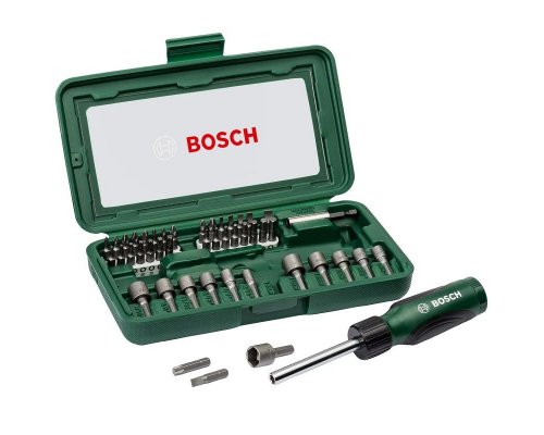 Набор Bosch из 46 бит, торцевых ключей 2607019504