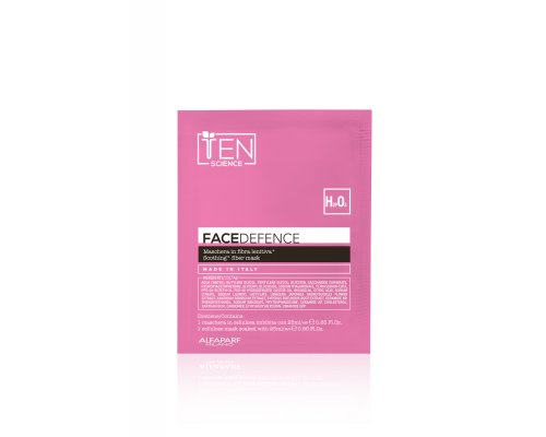 Маска успокаивающая тканевая Ten Science Face Defence, 12 шт по 25 мл
