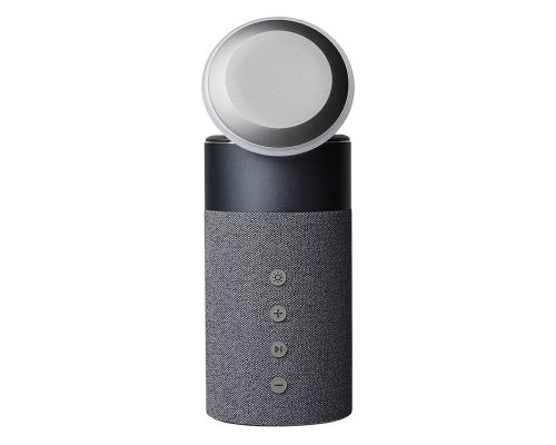 Колонка Qjet Мьюзик с беспроводной Magsafe-зарядкой для смартфона и наушников , 15 Вт, черный (401317)