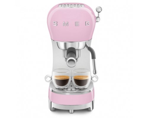 Кофемашина-эспрессо Smeg ECF02PKEU розовый