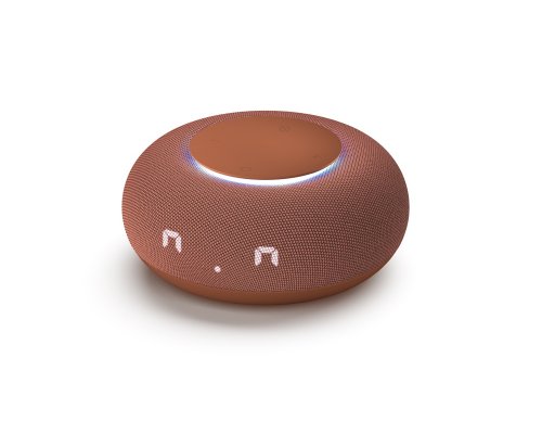 Smart speaker VK Capsule Mini with voice assistant Marusia terracotta