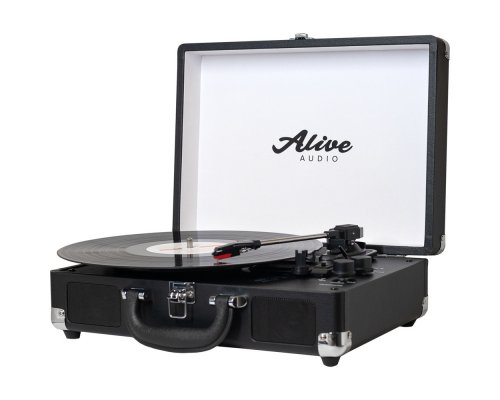 Проигрыватель виниловых пластинок Alive Audio Glam Noir GLM-01-NR