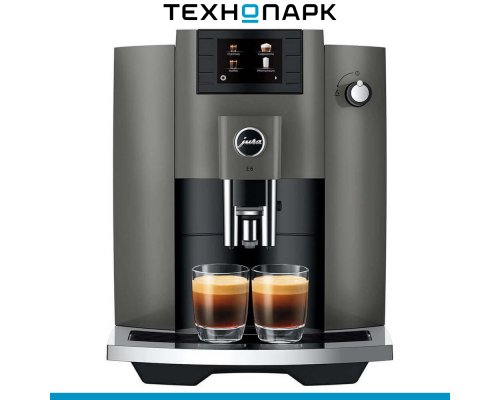 Кофемашина Jura E6 Dark Inox (15439)