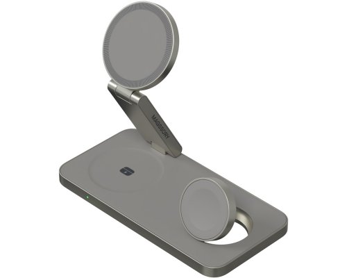 Устройство зарядное беспроводное Magssory Yoga для Apple 3 в 1 с Qi2 (WCH016t)