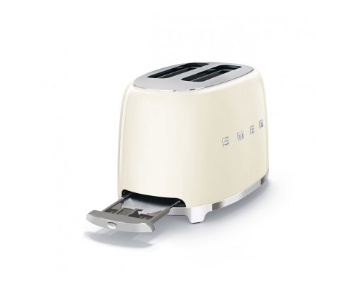 Тостер Smeg TSF01CREU кремовый