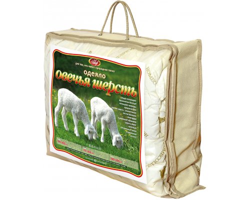 Blanket of sheep wool Elf thickened double 309-чОШ