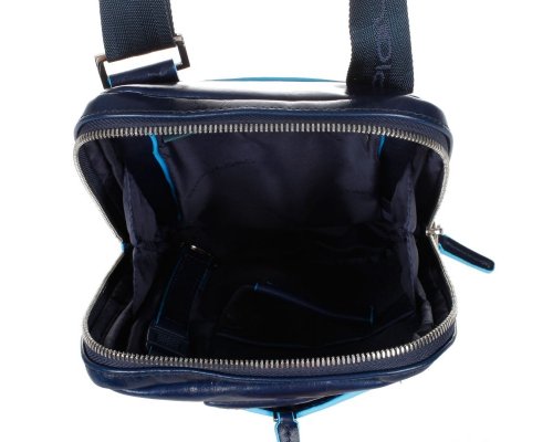 Men"s bag Piquadro Blue Square, genuine leather, blue (322309)