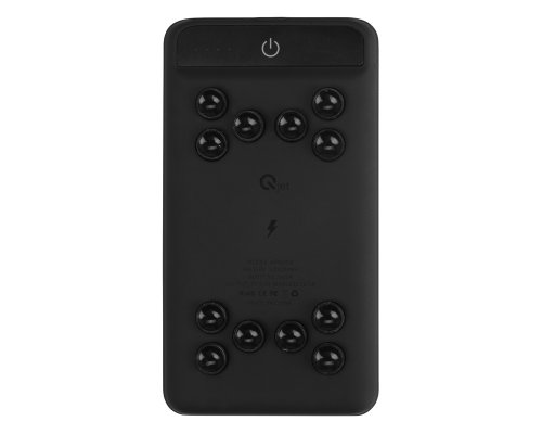 Portable Wireless Charger Qjet Airbank, 10000 mAh, Black (5910627)