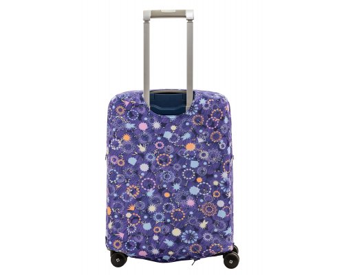 Cover for a suitcase Routemark Spangles, sparks, confetti S (SP310)