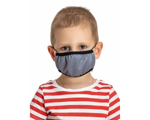 Children's face mask Routemark Aero grey
