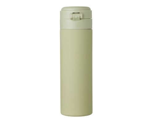 Thermocup vacuum with a Waterline Guard button, 400 ml, tube, olive (827513W)
