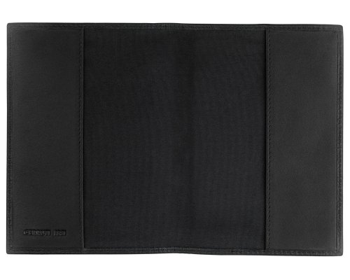 Обложка для паспорта Cerruti 1881 Irving Black, 11,5x8,5 x 2 см, черный (NLP012A)