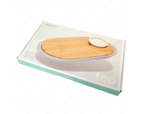 Snack set Berghoff Leo with cutting board-tray 2 items 39*23*2,5 cm 3950060
