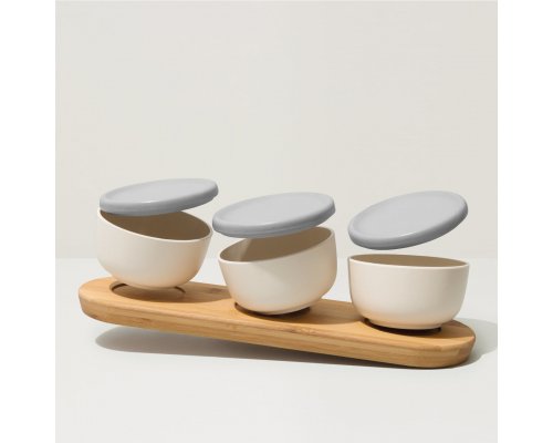 Bowl set Berghoff Leo 10*10*5 cm on the stand 3950062