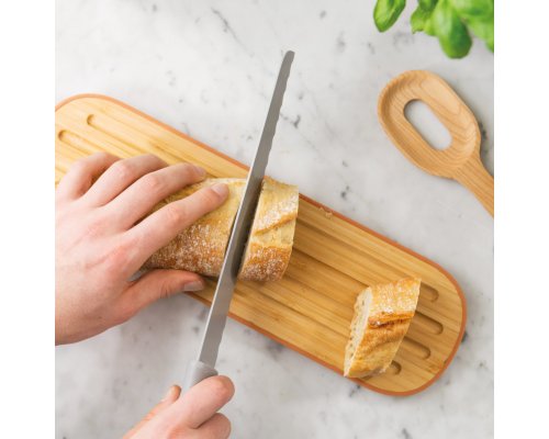 Long bamboo cutting board Berghoff Leo 44*10*1,5 3950087