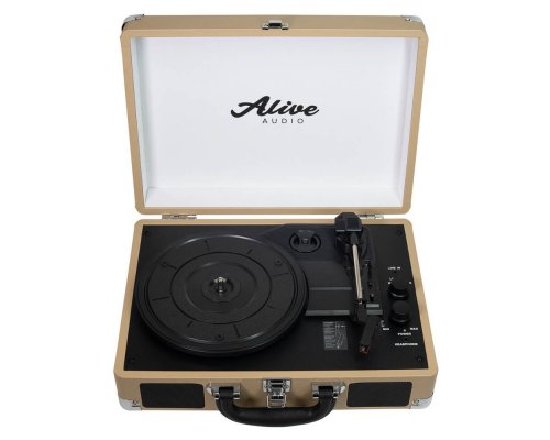 Проигрыватель виниловых пластинок Alive Audio Glam Latte
