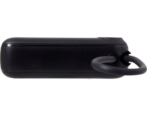 Battery external with integrated cable Evolt Liri, QC/PD, 10000 mAh, black (872917)