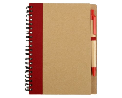 Gift set Essentials with USB flash drive and A5 notebook with pen, red (700321.01)