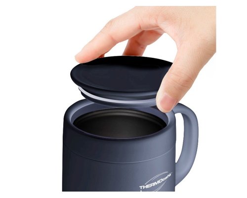 Термокружка Thermos THERMOcafe из нержавеющей стали TCCM-460SY (OGY) 0,46л