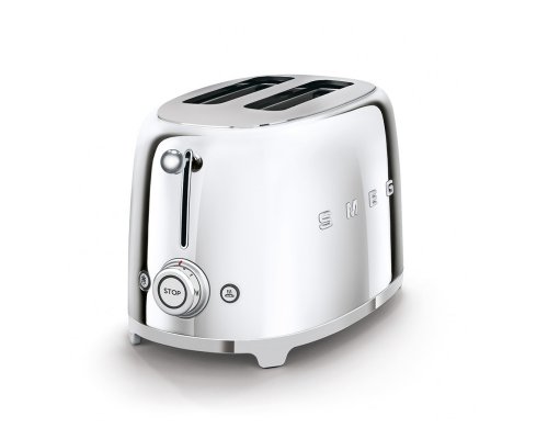 Тостер Smeg TSF01SSEU хром