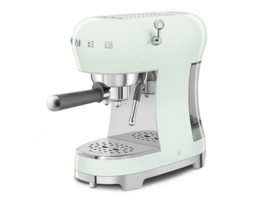 Espresso coffee machine Smeg ECF02PGEU pastel green