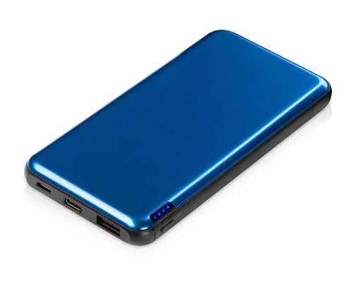 Аккумулятор внешний Evolt Forge v.2 металл, 10000mah, синий (591202)