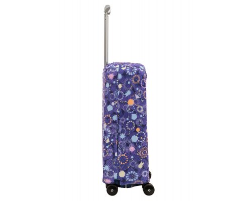 Cover for a suitcase Routemark Spangles, sparks, confetti S (SP310)