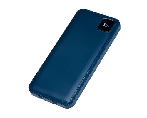 Battery external with built-in cables Evolt Frame, 10000mAh, dark blue (590170.72)