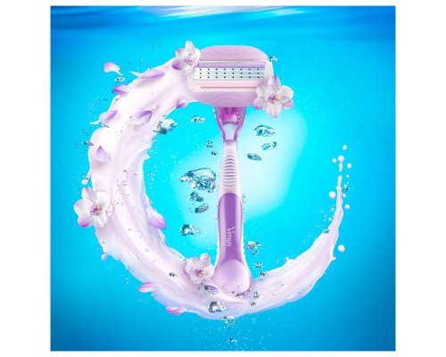 Replaceable cartridges for razor Gillette Venus Comfortglide Breeze 4 pcs.