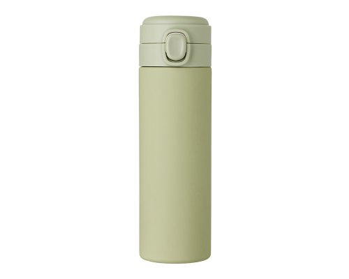 Thermocup vacuum with a Waterline Guard button, 400 ml, tube, olive (827513W)
