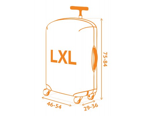 Cover for the suitcase Routemark Worldwide L/XL (SP240)