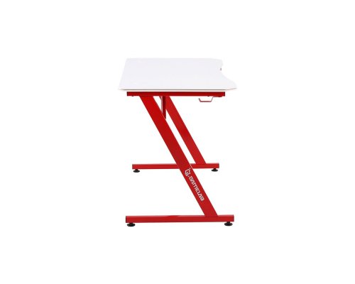 Стол компьютерный Gamelab Monolith White-Red GL-910