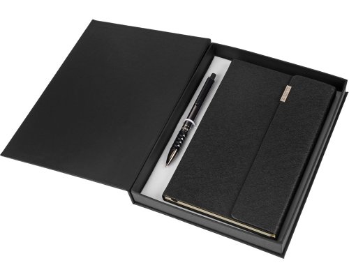 Gift set Luxe Tactical Dark: A5 notebook, ballpoint pen, black (10711100)